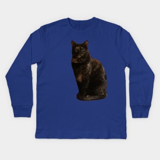 Regal Kitty Kids Long Sleeve T-Shirt